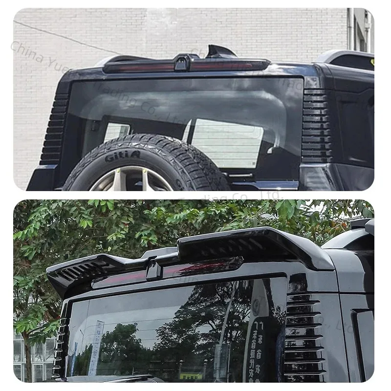 

Suitable for Jietu Traveler/Shanhai T2 tail special car top wing modification fixed wind wing exterior rear spoiler accessories