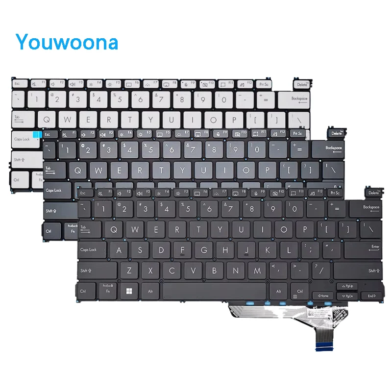New ORIGINAL Laptop Keyboard For ASUS Zenbook14 OLED UX3402Z UX3402V S13 X13 UM5302T/LA/TA Q409ZA UM3402