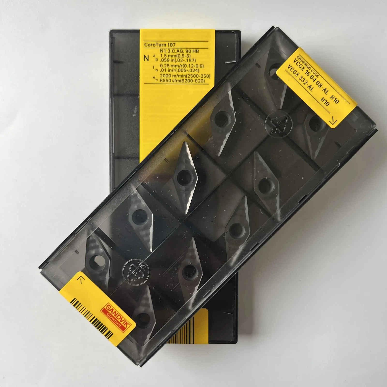 

VCGX160408-AL H10 /Original carbide blade 10 Pcs