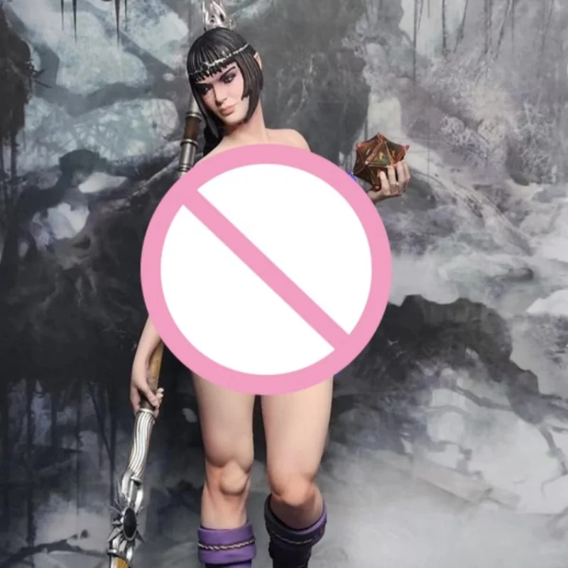 

Shadowheart Nsfw, полная фигурка из смолы, модель, комплект, масштаб 1/24, 75 мм, сборная миниатюрная, в разобранном виде, неокрашенная диорама, игрушки