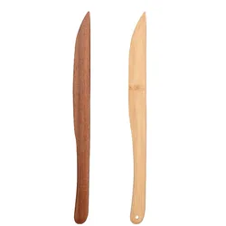1Pcs Paper Cutter Bamboo Mahogany Rice Paper With Solid Wood Folding Knife Sewing Accessories Supplies Tool