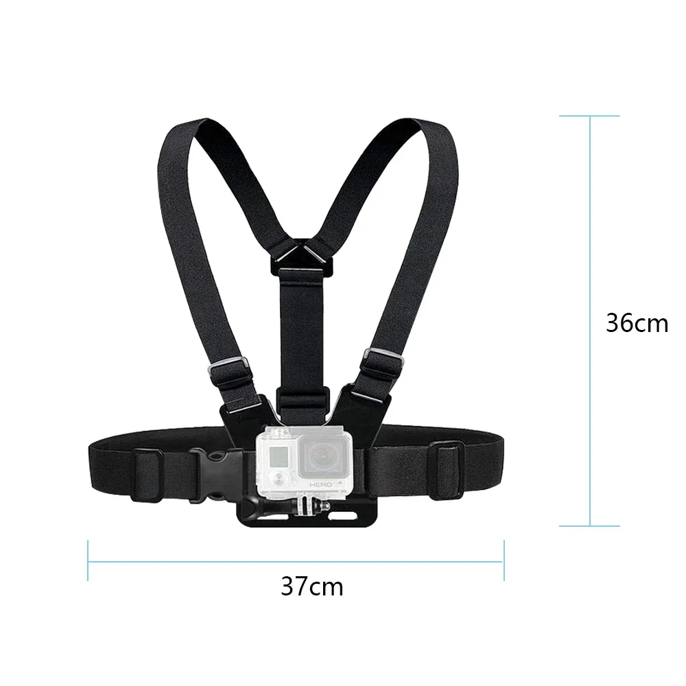 حزام الصدر قابل للتعديل ل Gopro بطل 10/9 الصدر جبل تسخير جبل حزام للعمل كاميرا الرياضة اكسسوارات ل GoPro