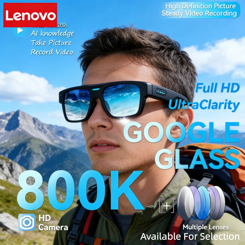 

Xiaomi 4K HDSmart Очки AI GPT Камера Bluetooth Вызов Аккумулятор 260 мАч Голосовой помощник Передача офиса Идентификация объектов Smart