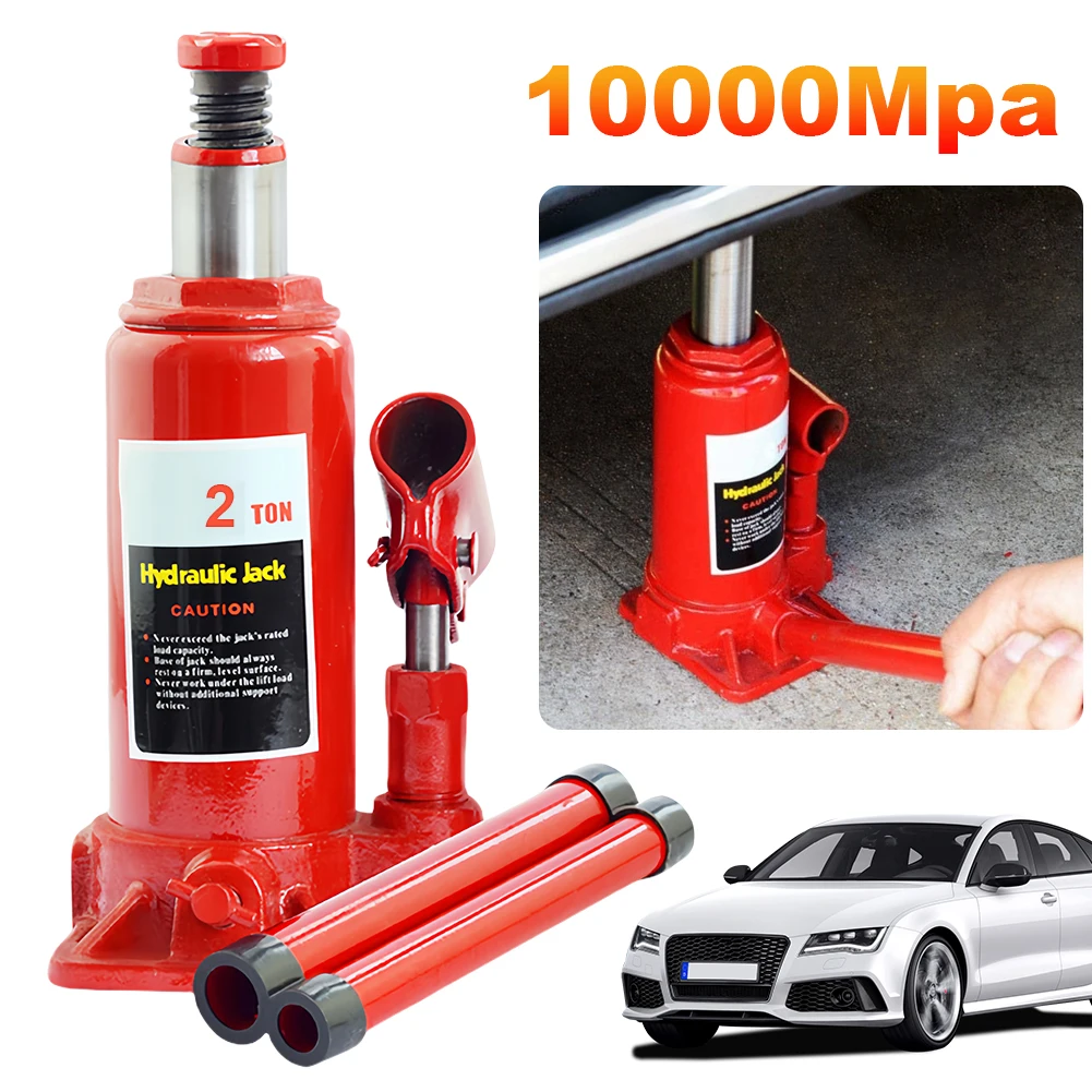 2/5/10 Ton Hydraulic Bottle Jack Jack Pad Car Lift Stand Car Hydraulic Jack for Car Pickup Truck RV Repair