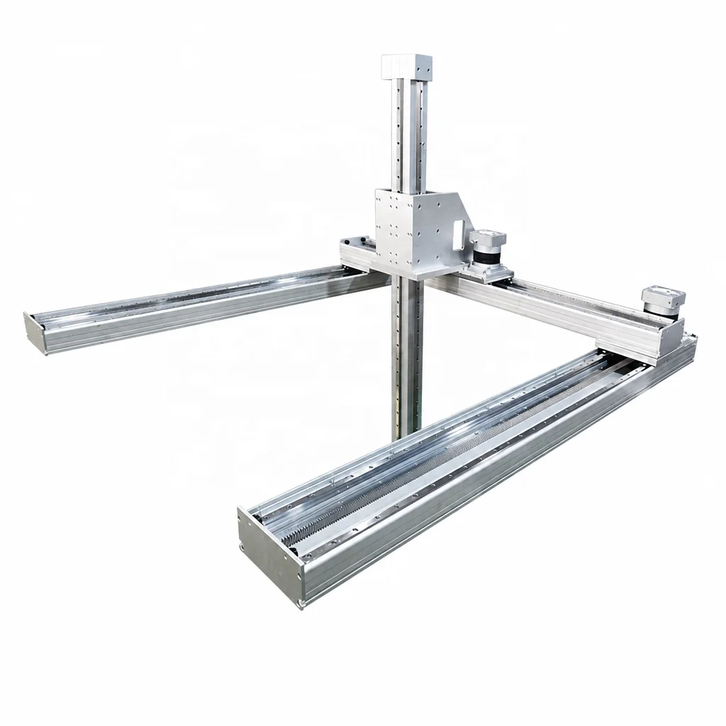 Robot Arm Manipulator 2-axis Linear Gantry System Motor Gear Bearing High Precision Loading/Unloading Handling Sorting
