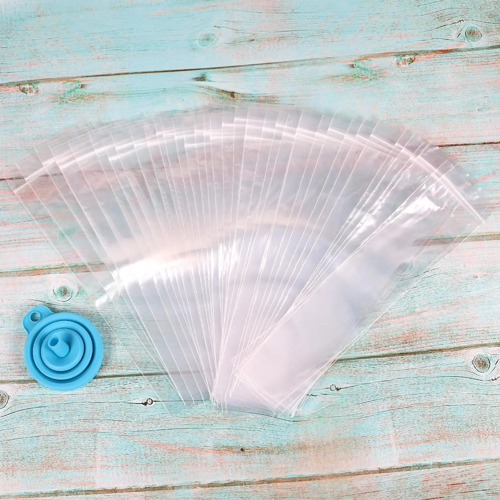 Freeze Pop Sleeve 100 Piece Leak-Proof Food-Grade With Zip Seals Summer Ice Pop Mold For Juice Smoothies Healthy Snacks Yogurt