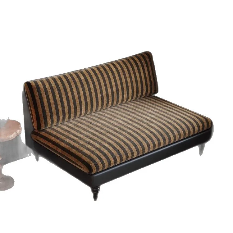 CX antiker Wohnzimmer-Stoffsessel für kleine Wohnungen, schlichter moderner Retro-Sessel