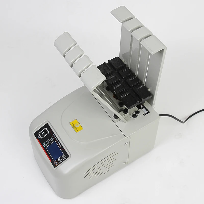 Máquina semiautomática de vendajes de billetes de banco, alta eficiencia, precio de fábrica, carpeta de moneda segura para manipulación de efectivo