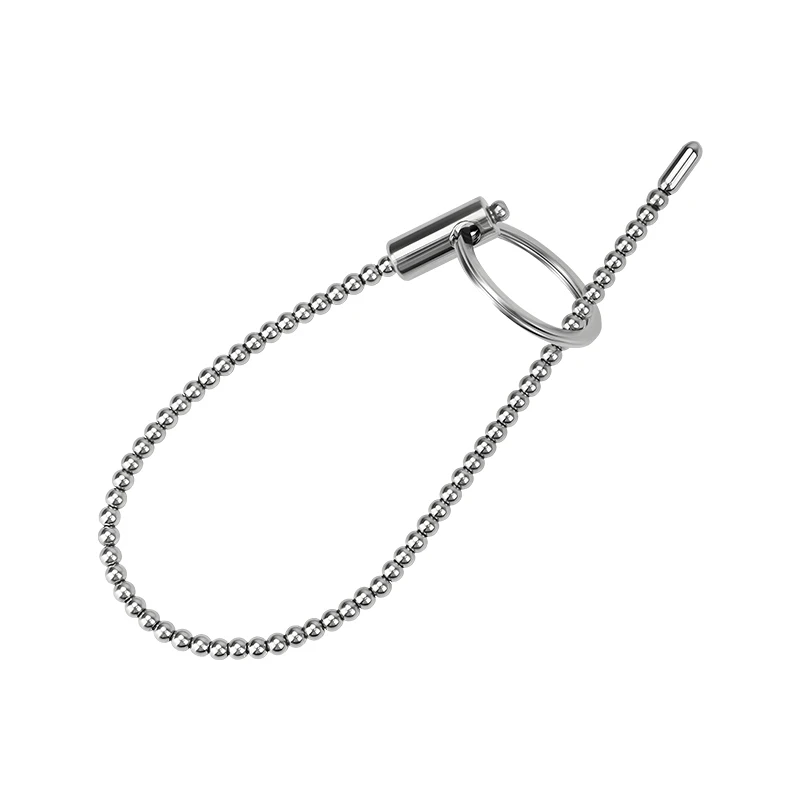 Stainless Steel Urethral Amplifier  Penile Plug Inserted Into Stimulation Catheter Beads Male  Masturbation Horse Eye Sticks