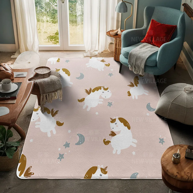 House entrance carpet Home door mat Room Bath Foot bathroom non-slip Kitchen water absorption rugs Modern Nordic cute animal