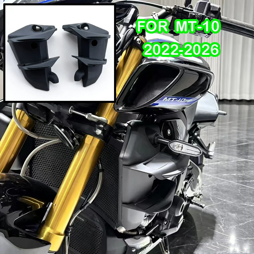 MT10 Motorcycle Downforce Naked Frontal Spoilers Winglet Aerodynamic Wing Side Spoiler Kit For MT-10 2026 2025 mt 10 2022-2024