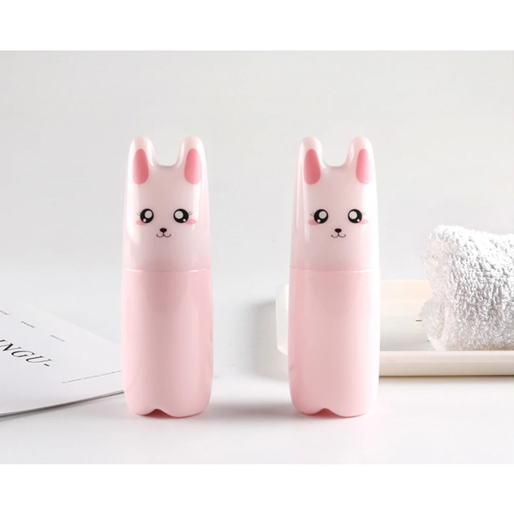 

2pcs 70Ml Cat Shape Travel Refillable Subpackaging Bottle Portable Plastic Dispenser For Liquid Perfume Alcohol Mist