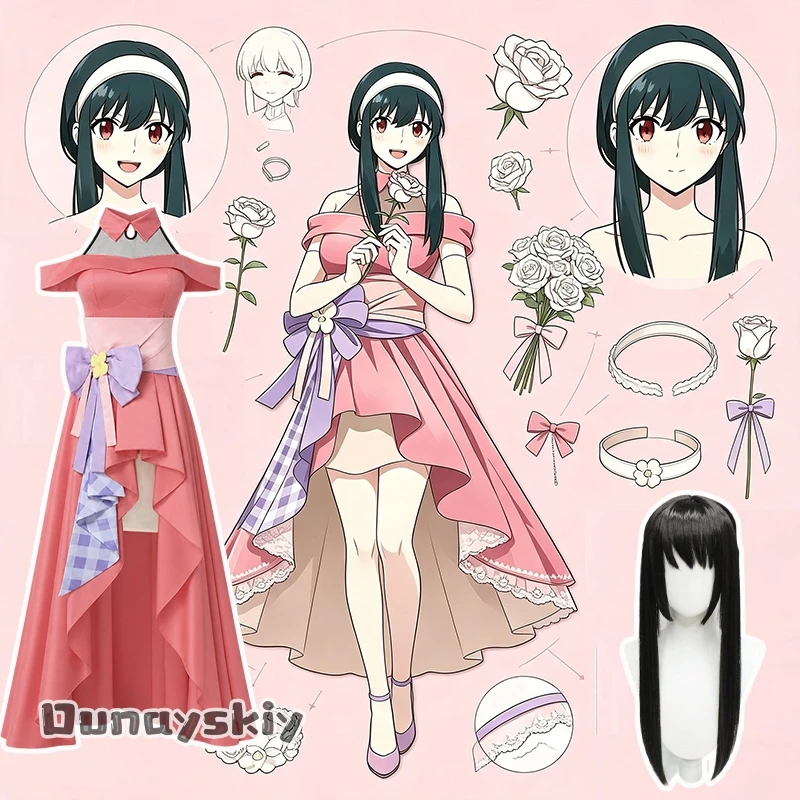 Anime Cosplay Yor Forger - Anime Role Yor Forger Cosplay Women's