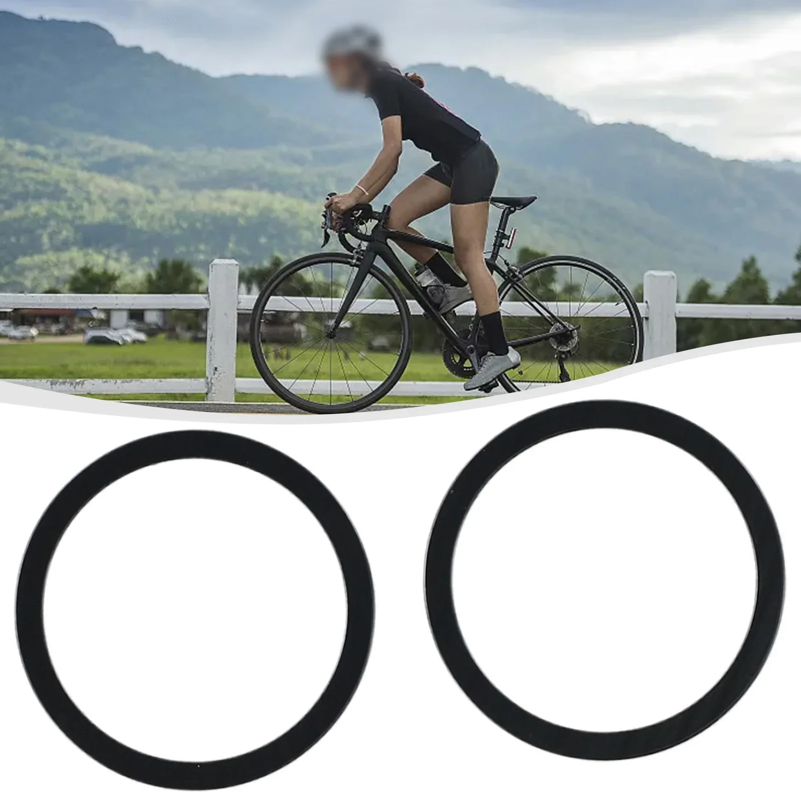 Bicycle Bottom Bracket Spacer Spacer Essential Bike Bottom Bracket Accessory – 2pcs 25mm Spacers For GXP/HollowTech II