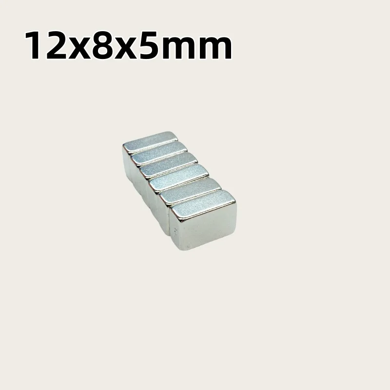 12x8x5mm Quadrate Strong Powerful Magnets Block 12*8*5mm For Home Refrigerators, Offices DIY