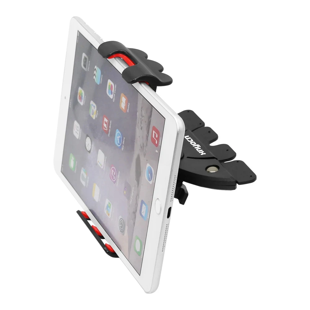 Universelle Handy- und Tablet-Halterung für den CD-Schlitz im Auto, verstellbarer, sicherer Halter für das Armaturenbrett, geeignet für Navigationsgeräte. – Detail 2