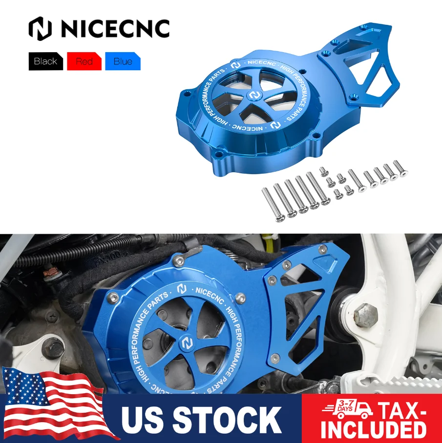 

NICECNC ATV двигатель левая сторона прозрачная крышка звездочки статора для Yamaha Blaster 200 YFS200 1988-2006 YFS200SE Запчасти