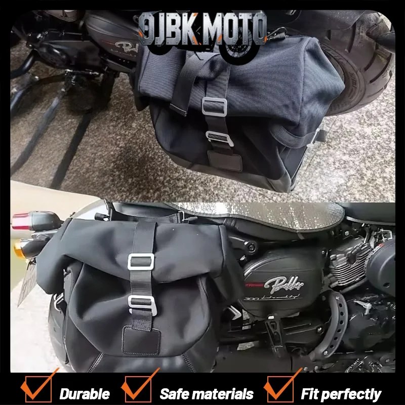 【Perfect fit】For HYOSUNG - GV 300 S 125S side bag, large capacity side bag, canvas bag, side bag stand.
