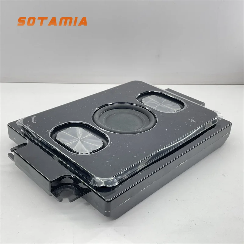 

SOTAMIA 1Pcs 28*18.8cm Subwoofer Passive Speaker 4 Ohm 16W Dual Voice Coil Four Diaphragm Radiation Subwoofer DIY Car Speaker