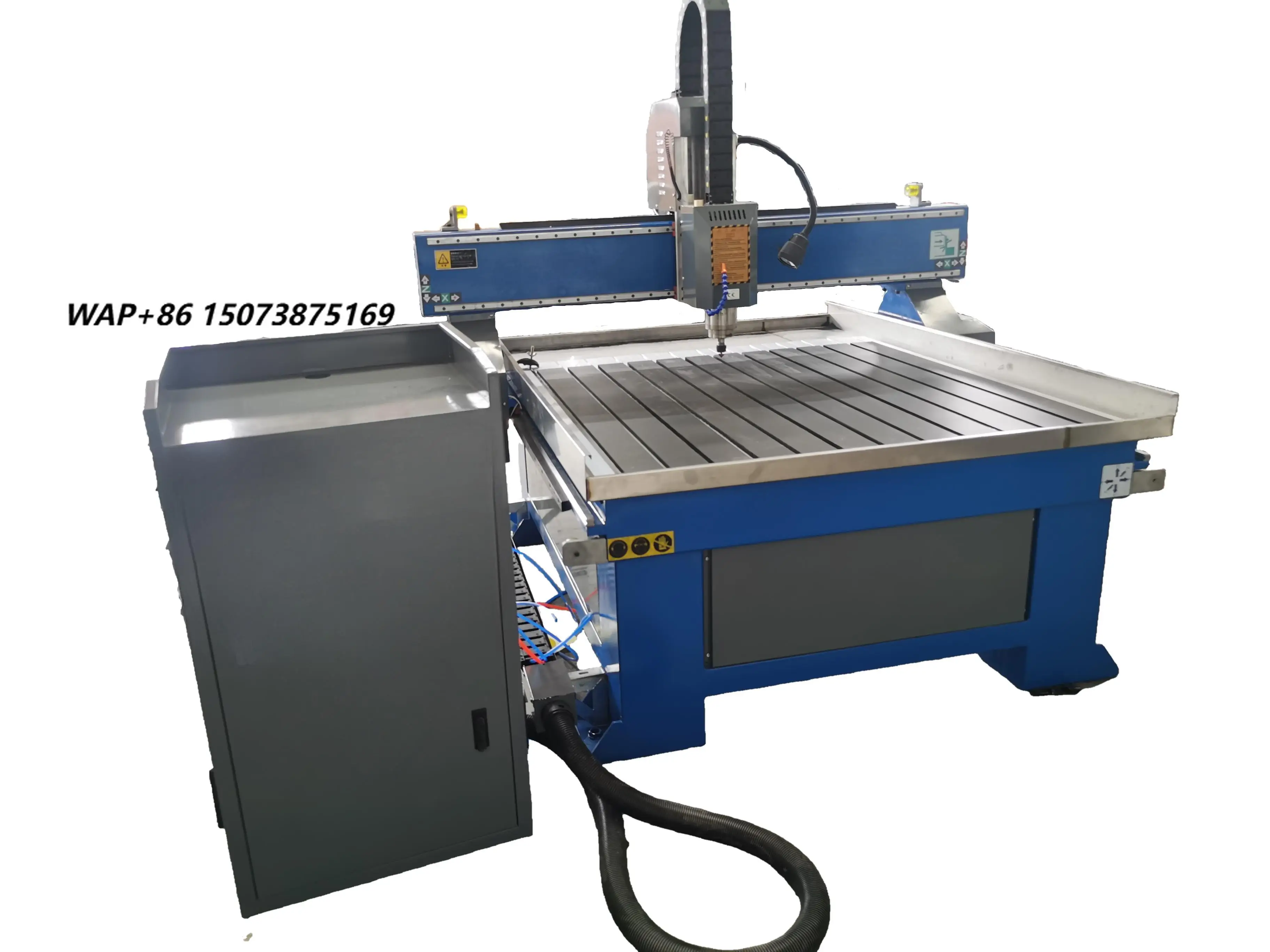 1212 3-Axis CNC Stone Engraving Machine Water Cooling Spindle DSP/NC Studio Control Multifunctional 1200x1200mm Working Area
