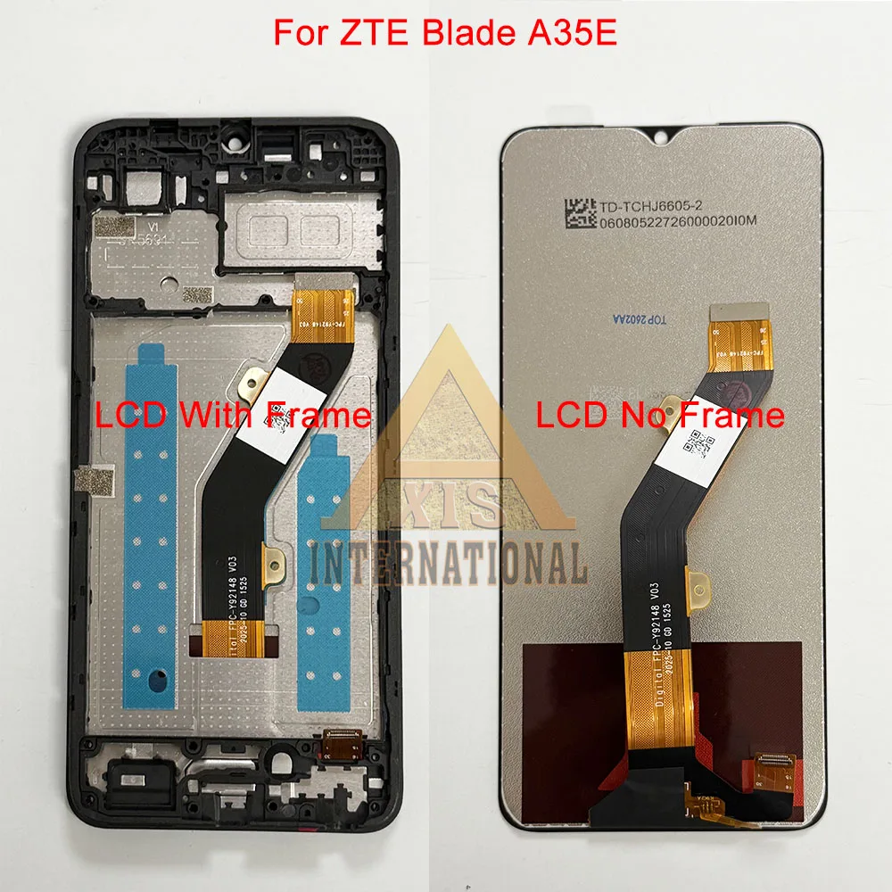 Original For ZTE Blade A75 4G 5G/A35E Display Screen +Touch Panel