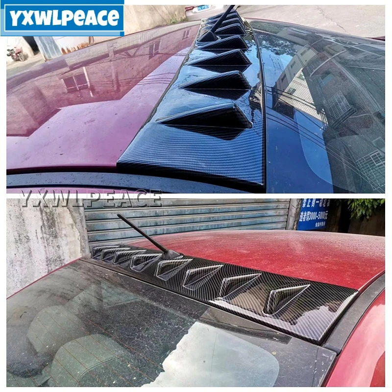 

For Mitsubishi Lancer EX Roof Spoiler 2009-2016 High Quality ABS Material Rear Window Roof Spoiler Wing Car Styling