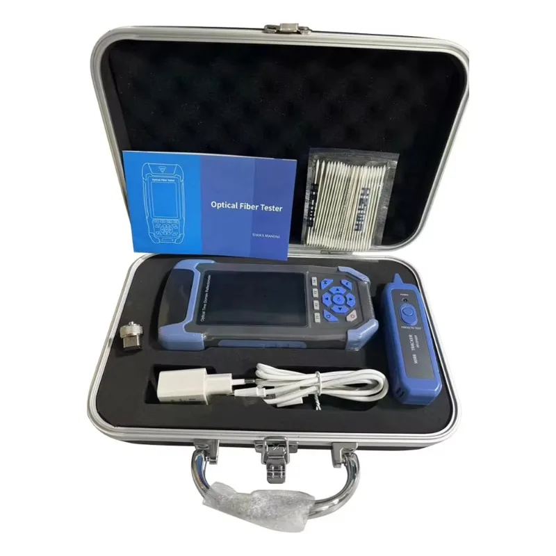 Factory Direct Sale JW3302SJ PRO Mini OTDR 13101550 26/24dB Optical Time Domain Reflectometry Tester OTDR Suitcase Packing