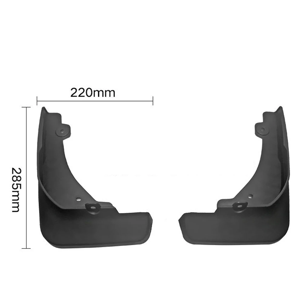 4Pcs Car Mud Flaps Mudguards Splash Guards Fender For Toyota Corolla Cross 2020 2021 Car Decoration-A02G