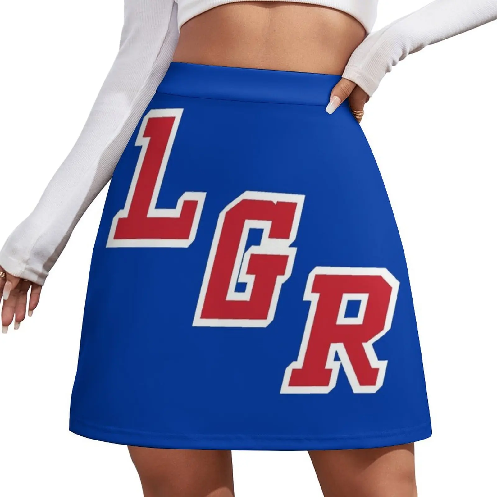 

LGR - Blue Mini Skirt mini denim skirt summer skirts night club outfit shorts