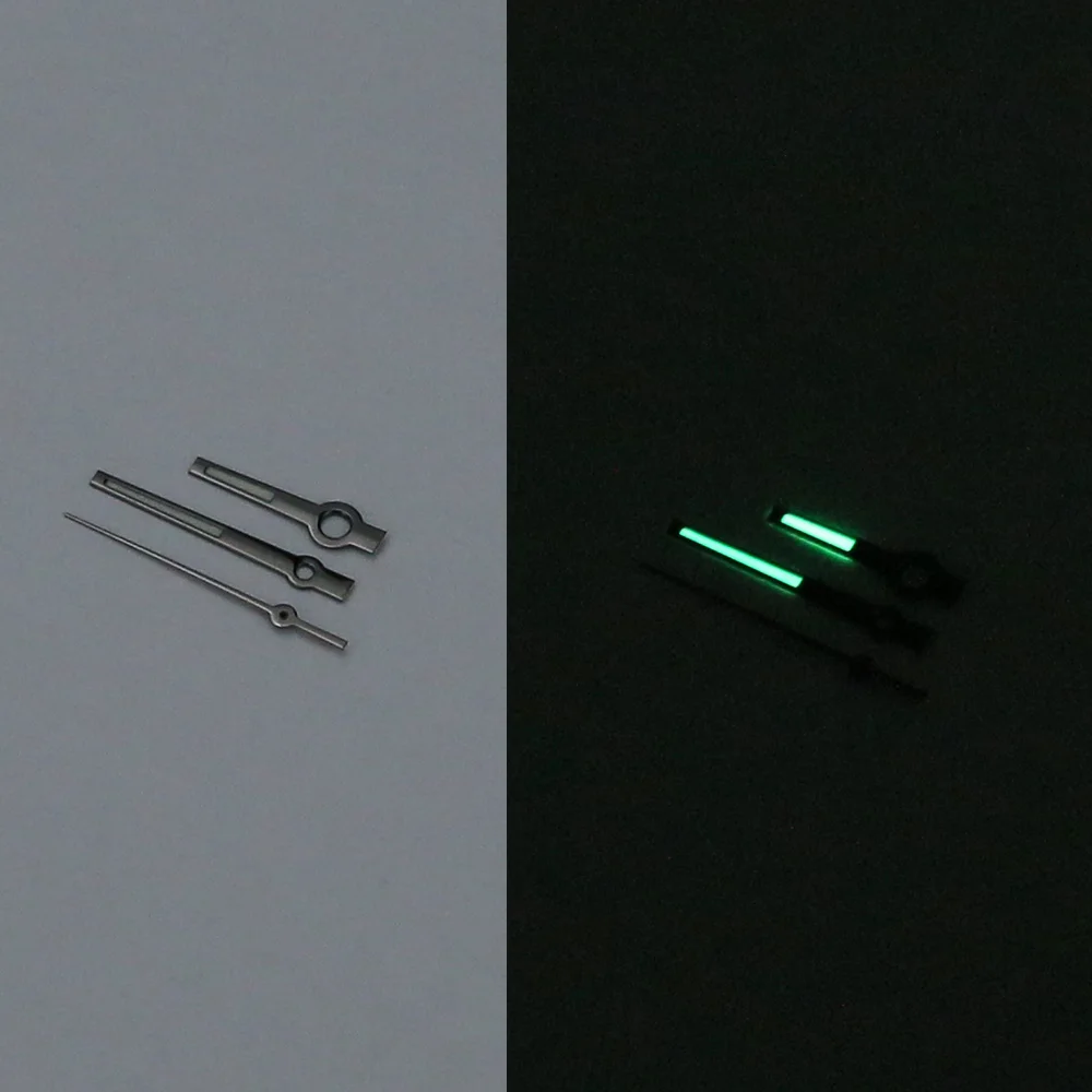 ساعة يد فائقة مضيئة C3 ، مناسبة لسايكو NH34 35 36 ، حركة أكثر ، أخضر ، SKX007