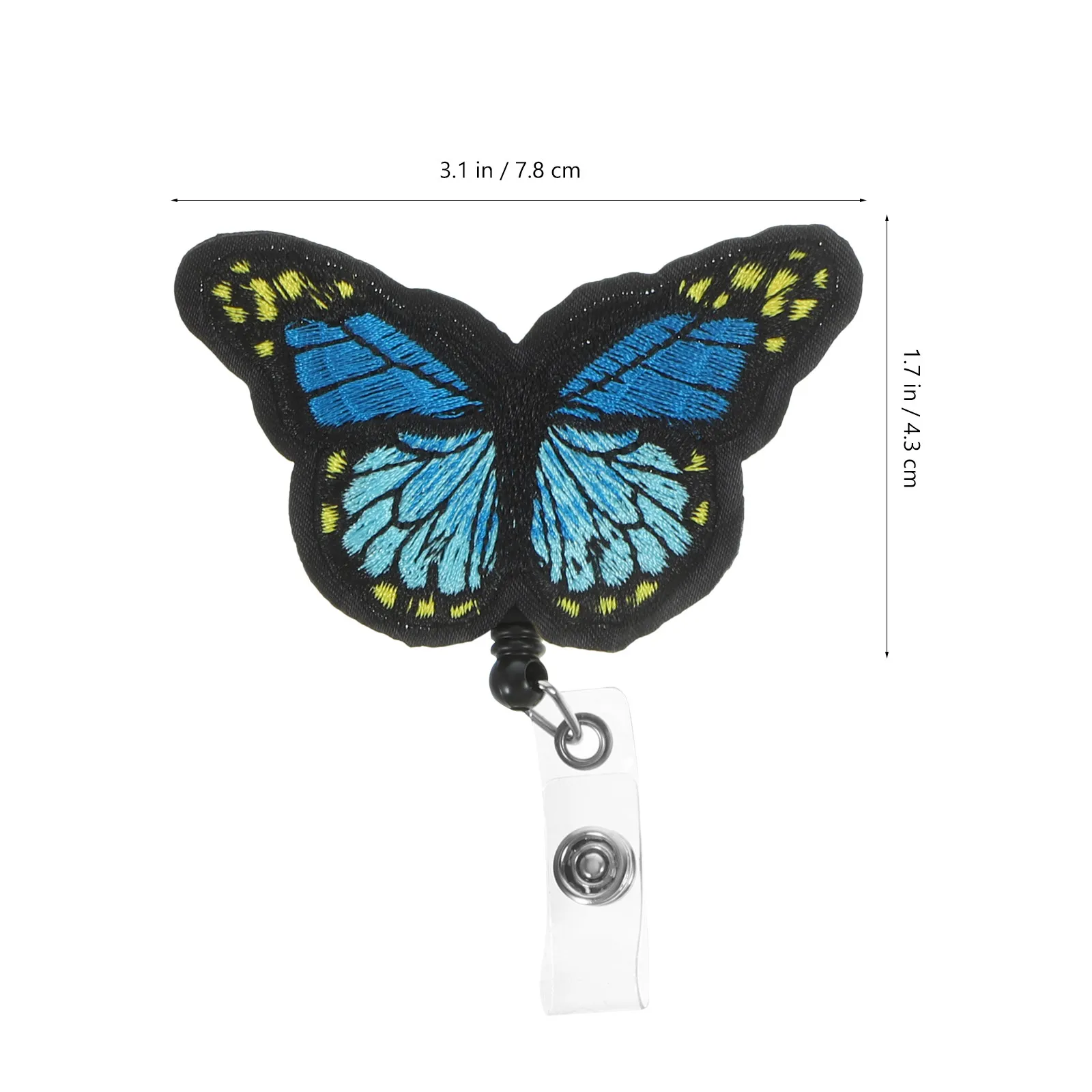 Holder Id Badge Card Halloween Christmas Badge Card Holder Badge Clip Holder Card Badge Holder Badge Clip Reel Pcs