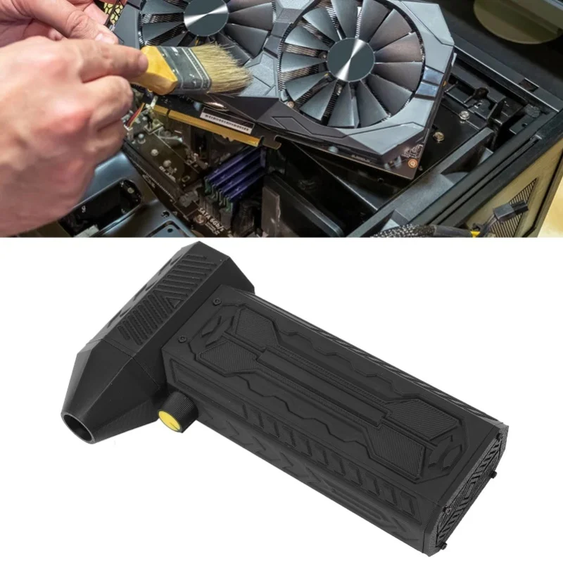 Electric Air Duster 130000RPM Powerful Turbofan USB Rechargeable Mini Jet Dry Blower With Magnetic Nozzle For Home Car Keyboard