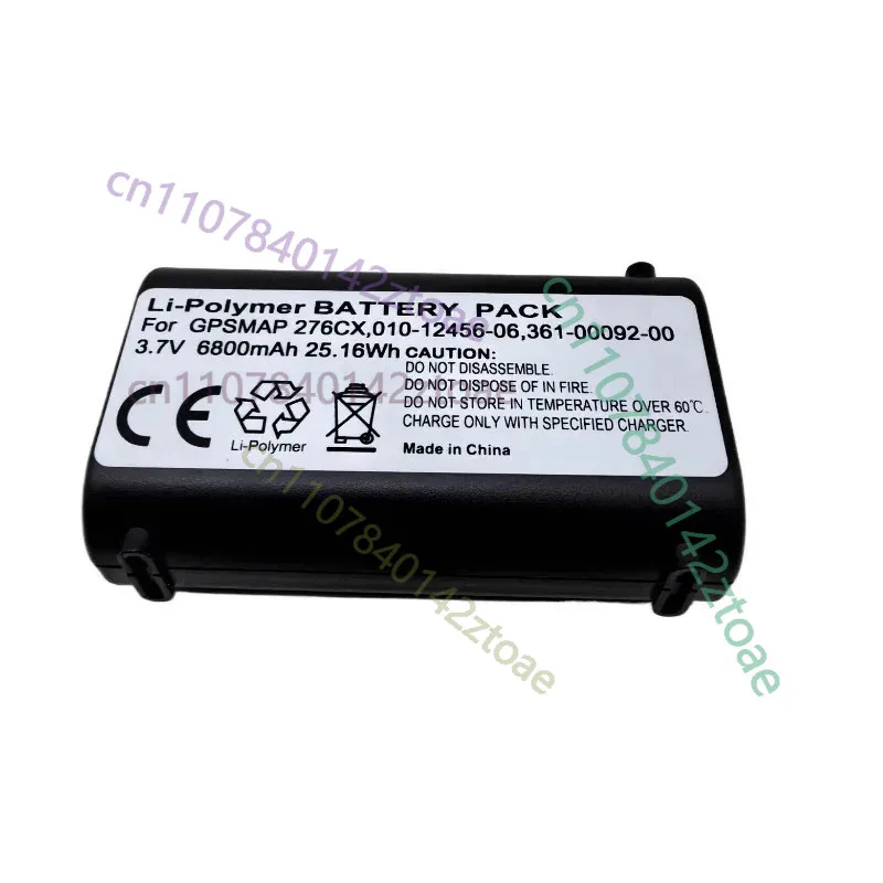 

Battery for 010-12456-06 361-00092-00 3.7V 6800mah FOR Garmin GPSMAP 276Cx 1PCS NEW