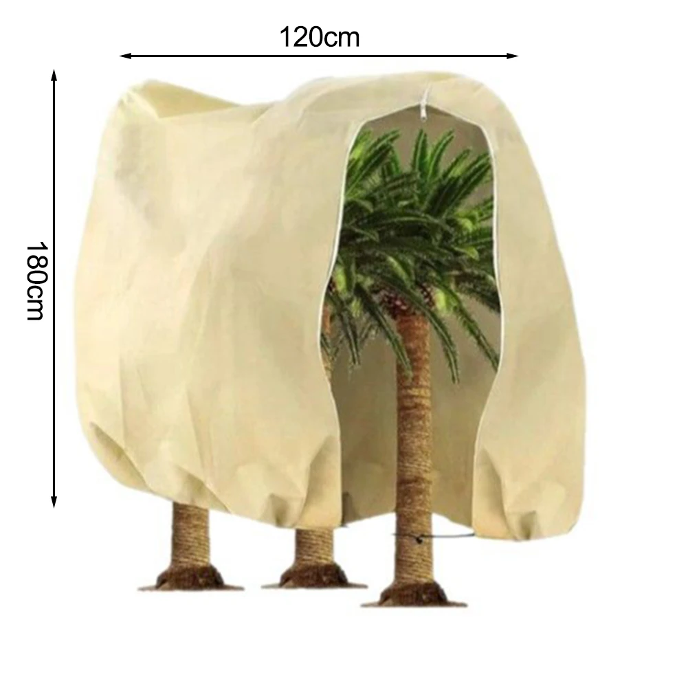 

Drawstring Plant Cover Frost Protection Case Lightweight And Portable Maximum Coverage Protection Multi Functional Design