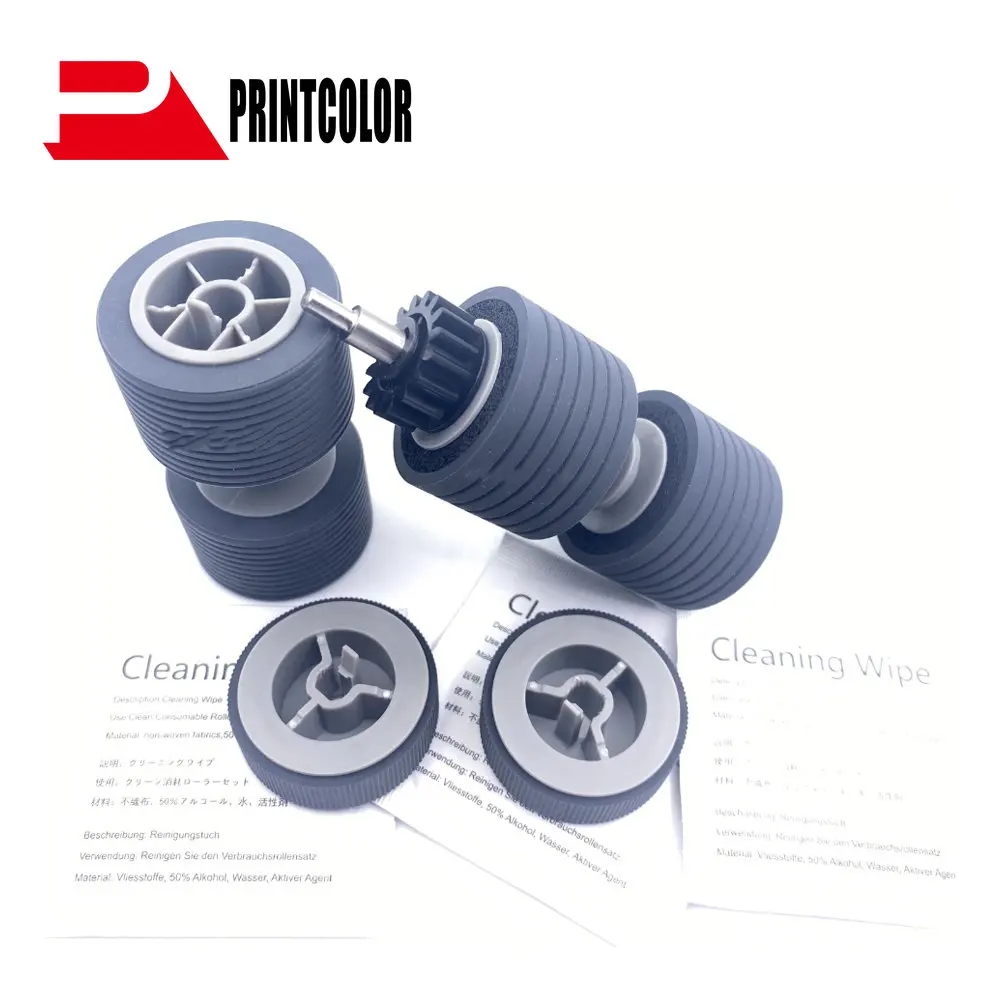 1SETS PA03575-K011 PA03575-K012 PA03575-K013 Pick Roller Brake Roller Separator Roller Kit for Fujitsu fi-6400 fi-6420 fi-6800