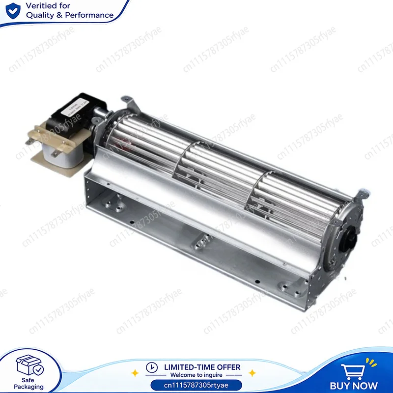 220V Cross Flow Fan Tubular Axial Flow Fan Metal Centrifugal Blower Elevator Chassis Heat Dissipation Cooling Fan