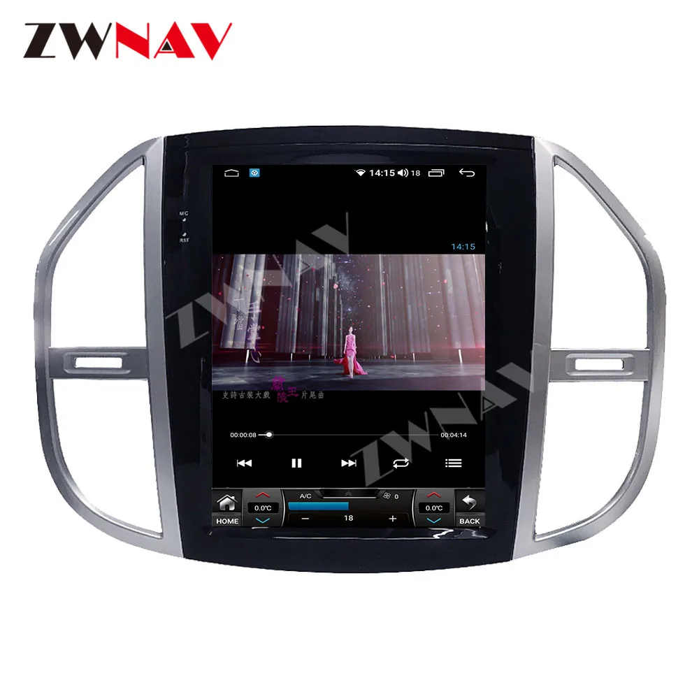 

New Design 15.8" Display HD Touch Screen For Mercedes-Benz Vito Android 13 Car GPS Navigation Carplay Head Unit Auto