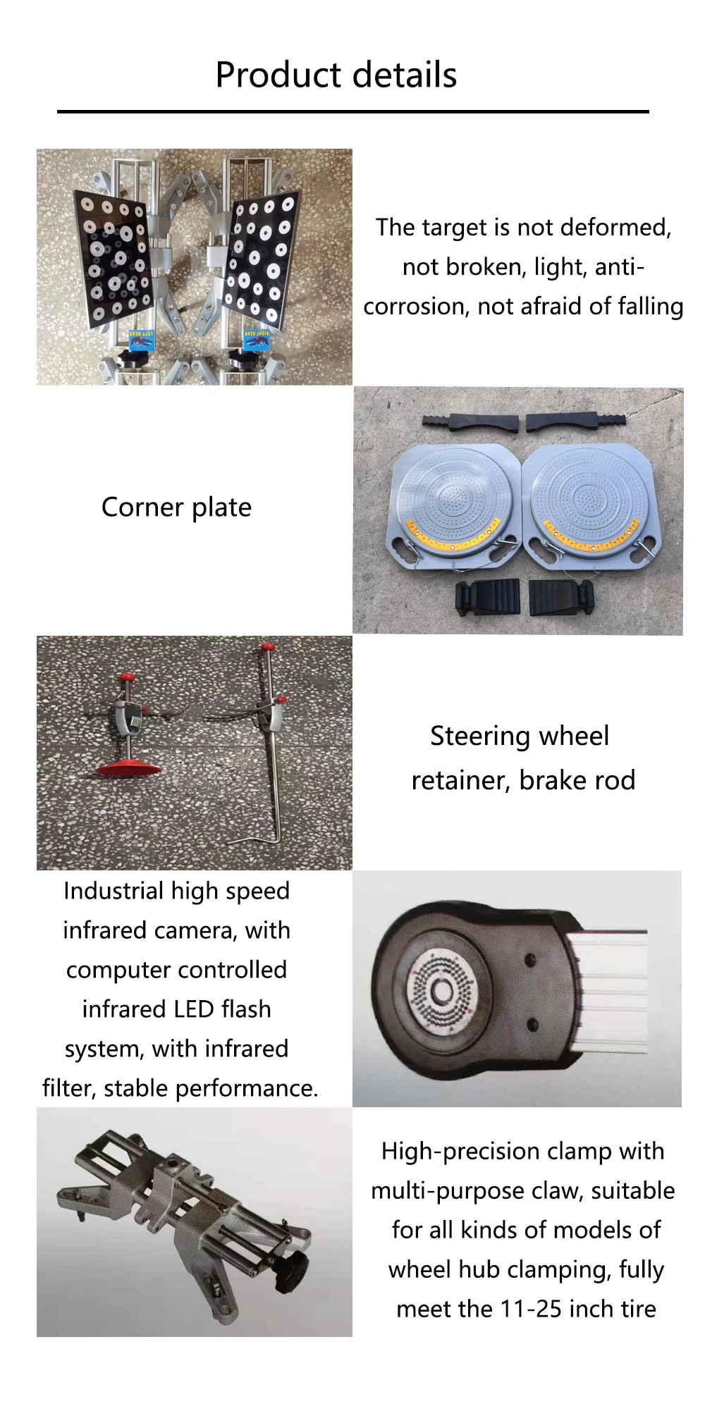 High Quality Automatic Car Wheel Alignment 3D Brand New Market Alignment Machine