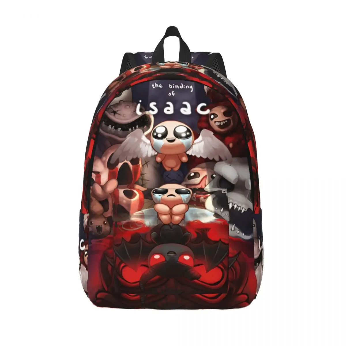 The Binding Of Isaac Cartoon Cool Backpack Gift Student Work Video Game Daypack for Men Women Laptop Computer Canvas Bags
