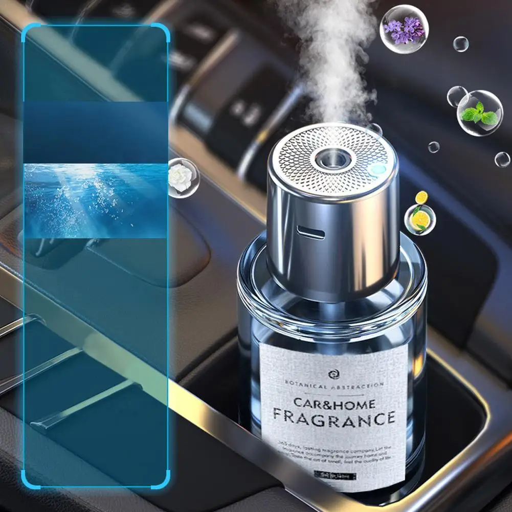 New Car Air Freshener Car Fragrance Spray Car Perfume Intelligent Fragrance Locomotive Large Capacity Fragrance Machine