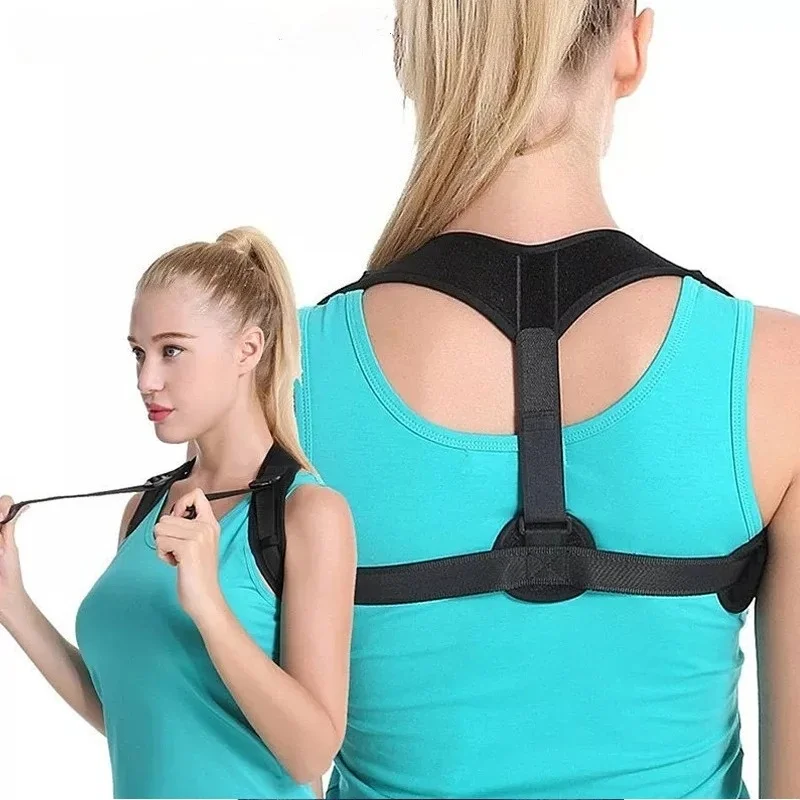 Back Posture Corrector Shoulder Lumbar Brace Spine Support Belt Adjustable Adult Corset Relieve Pain Posture StrapsBody Health