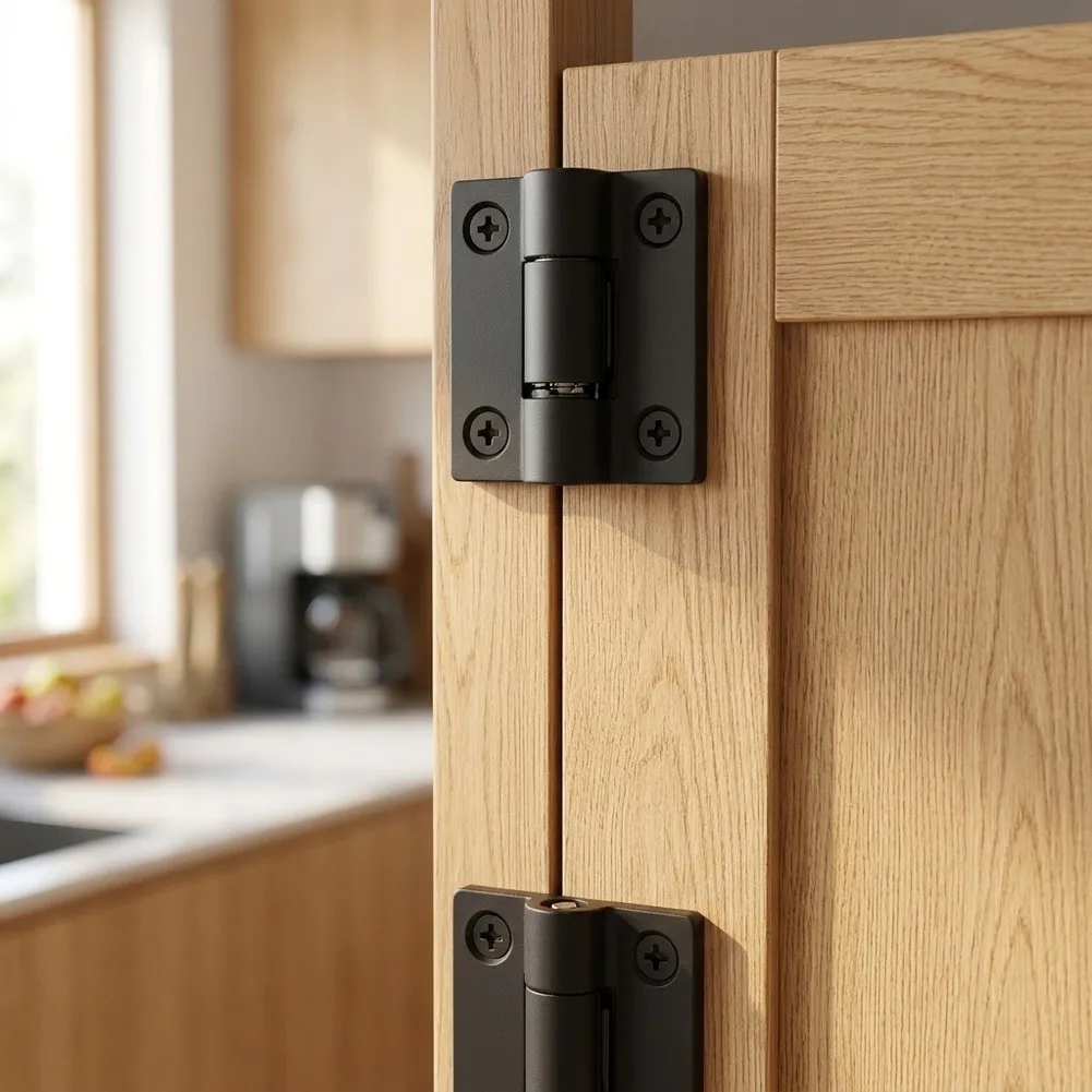 2PCS Nylon Adjustable Torque Hinge with Consistent Damping Performance and Wide-Range Stop Flexibility for Home Office Use