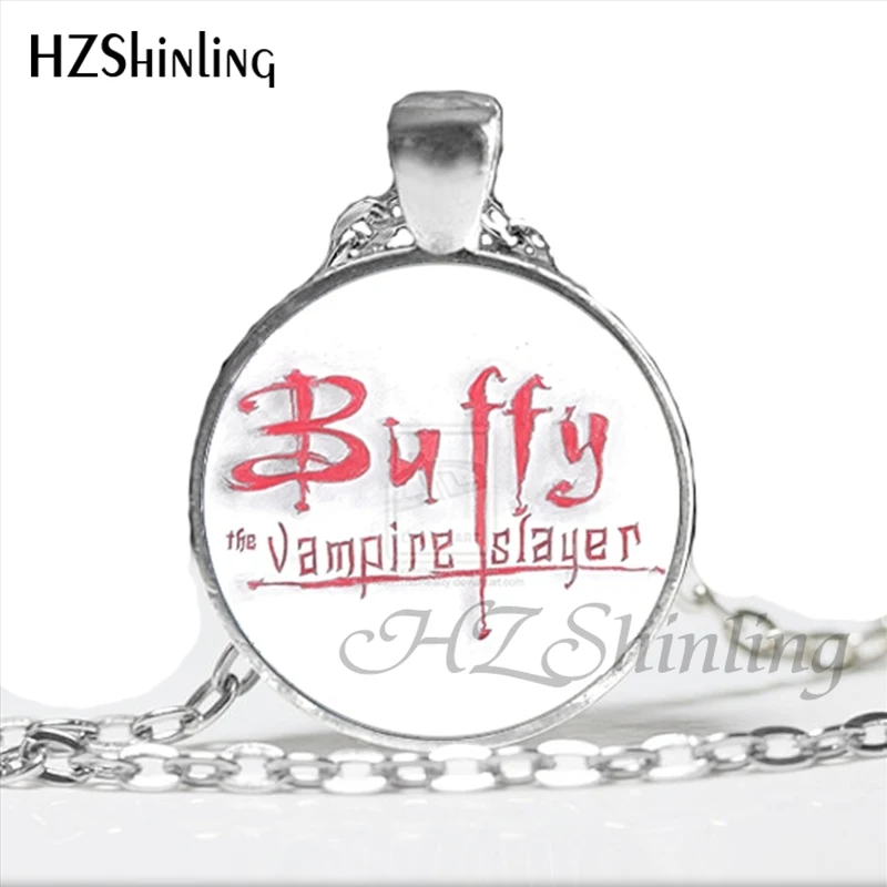 NS-00753 New Design Buffy the Vampire Slayer Necklace Handmade Buffy the Vampire Slayer Moon Photo Glass Cabochon Necklace HZ1