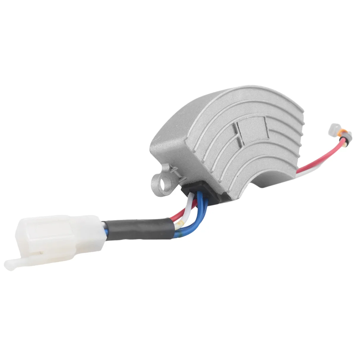 Regulador de voltaje automático de gasolina, carcasa de aluminio AVR, generador gris 2KW-3KW
