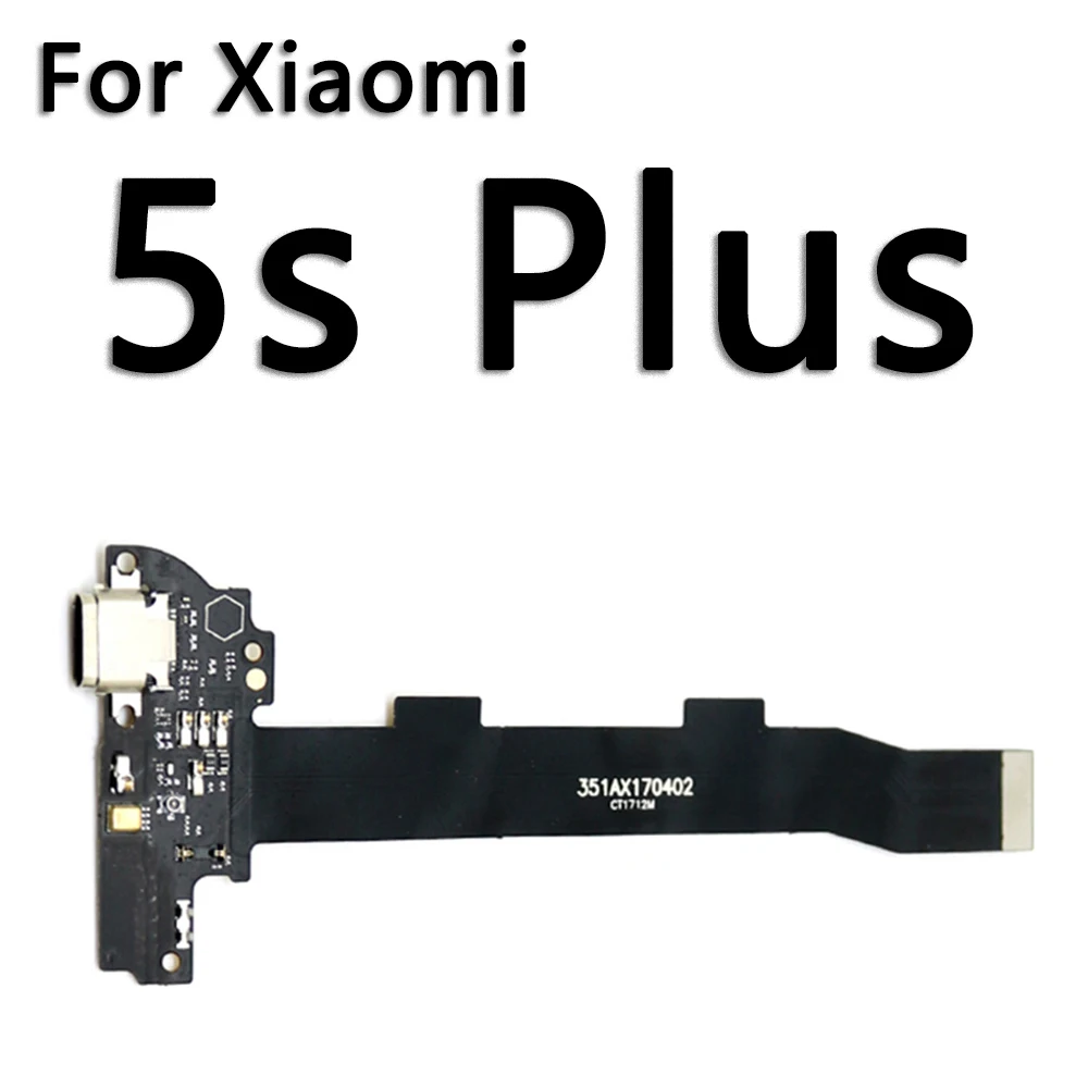 For Xiaomi Mi 5 5s 6 6x 8 8SE 9 9T 9SE 10 A1 A2 A3 Lite Plus Pro Mic USB Charger Board Port Connector Dock Charging Flex Cable