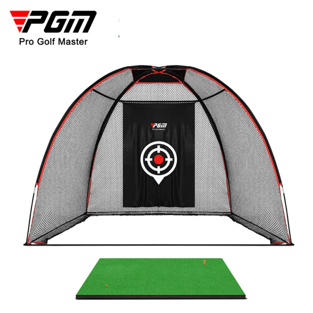 PGM Golf Swing Practice Net -Foldable and Easy to Install Golf Training Aid,Improve Swing/Cutting Skill Practice Net 3M*2M*1.6M