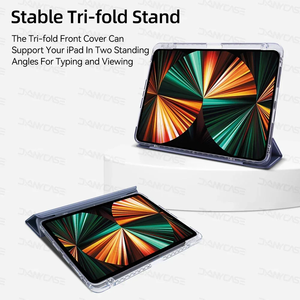 For iPad Air 11 M2 2024 Case iPad Pro 11/13 M4 10th Gen 7 8 9th 10.2 Air 4 5 10.9 Pro 12.9 5/6th Magnetic Separation Cover