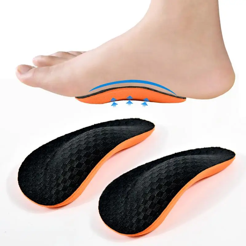 ★▲1 Pair Orthopedic Pads For Shoes EVA Flat Feet Arch Support Men Women Foot Valgus Varus Sports Insoles Shoe Inserts
