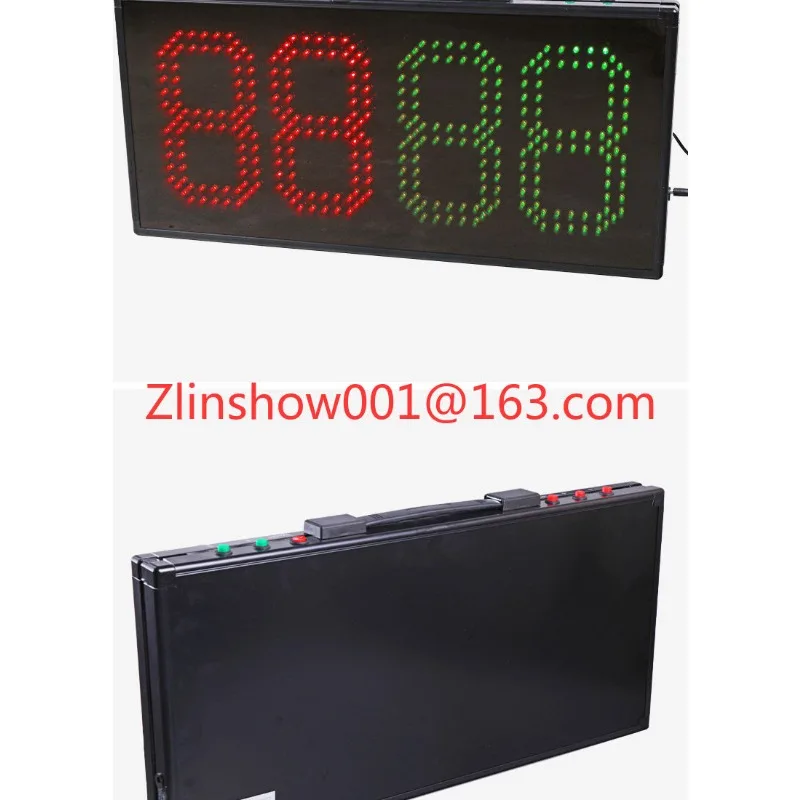 Match electronic football substitution card FB5202 four LED pause sign scoreboard referee
