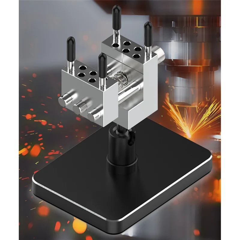 

ABVA-2In1 Мини-портативные настольные тиски, микронастольные тиски для модели здания, прецизионный зажим, весы, инструмент для фиксации модели, аксессуары «сделай сам»